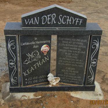 SCHYFF Keathan, van der 2008-2009