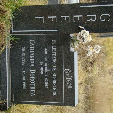 GREEFF Catharina Dorothea 1938-1996