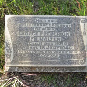 FILMALTER George Frederick 1894-1946