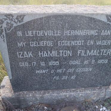 FILMALTER Izak Hamilton 1899-1959