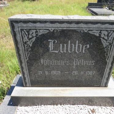 LUBBE Johannes Petrus 1909-1967