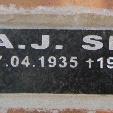 SMIT A.J. 1935-2015
