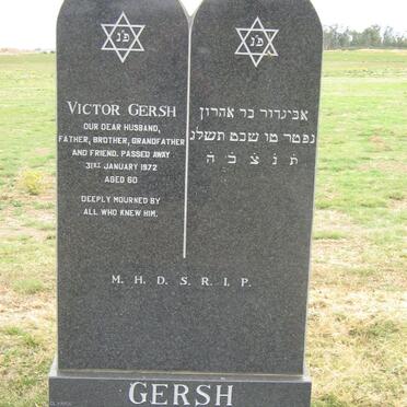 GERSH Victor -1972