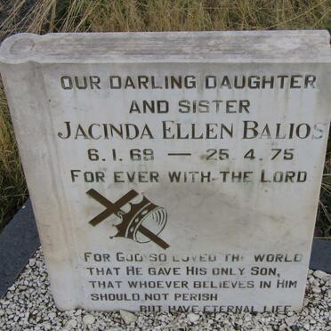 BALIOS Jacinda Ellen 1969-1975