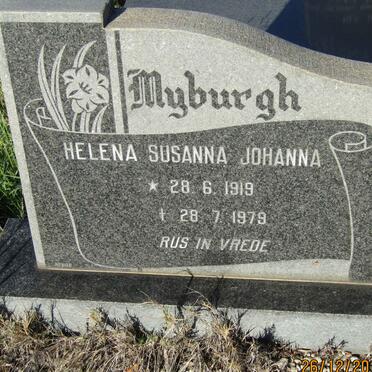 MYBURGH Helena Susanna Johanna 1919-1979