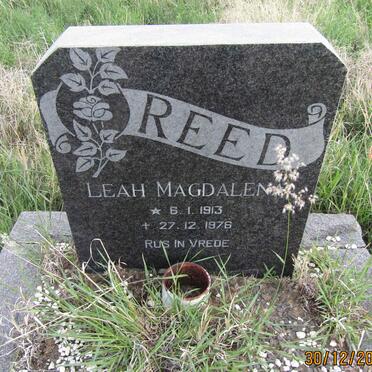 REED Leah Magdalena 1913-1976