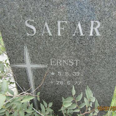 SAFAR Ernst 1939-1977