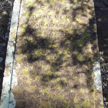 KIRK Edwin Alfred 1843-1874