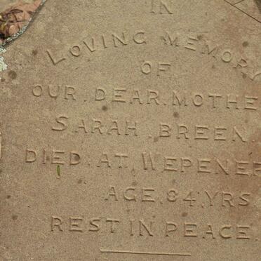 BREEN Sarah