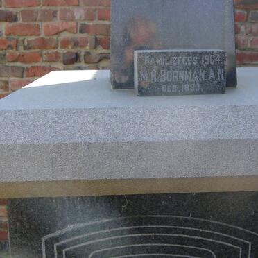 BORNMAN M.H. 1880-