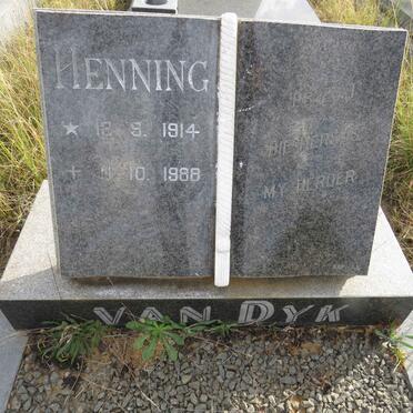 DYK Henning, van 1914-1988