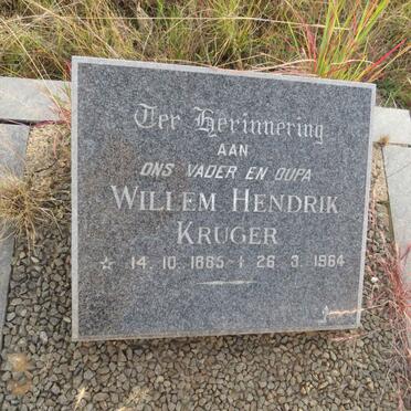 KRUGER Willem Hendrik 1885-1964