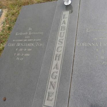 LABUSCHAGNE Gert Benjamin 1914-1990 & Corinna Francina 1922-2002_1
