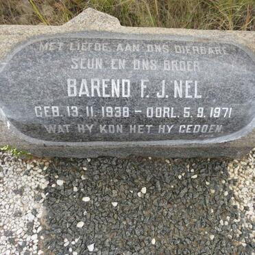 NEL Barend F.J. 1938-1971