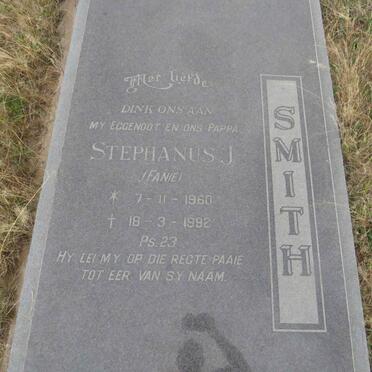SMITH Stephanus J. 1960-1992