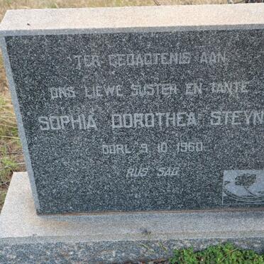 STEYN Sophia Dorothea -1960