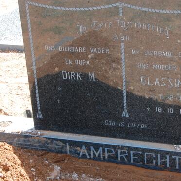 LAMPRECHT Dirk M. &amp; Glassina W. 1926-1985