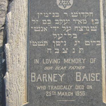 BAISE Barney -1956