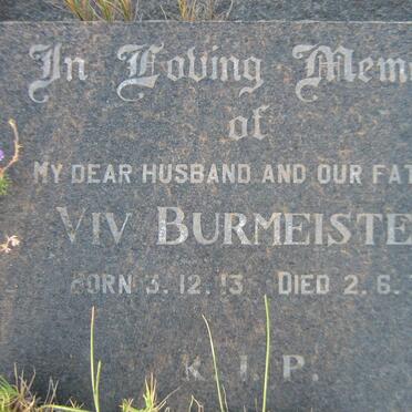 BURMEISTER Viv 1913-1971