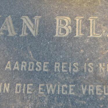 BILJON Piet, van 1925-2002 &amp; Anna 1931-2002 