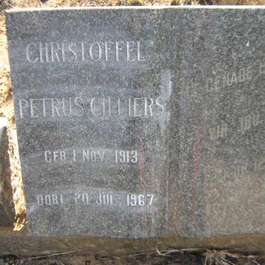 CILLIERS Christoffel Petrus 1913-1967