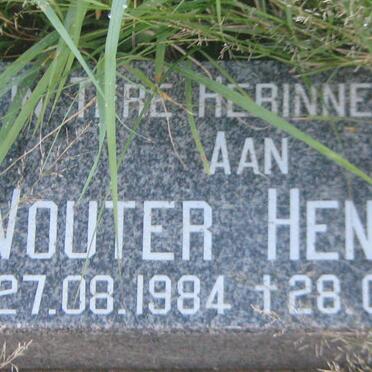 HENNING Wouter 1984-1987