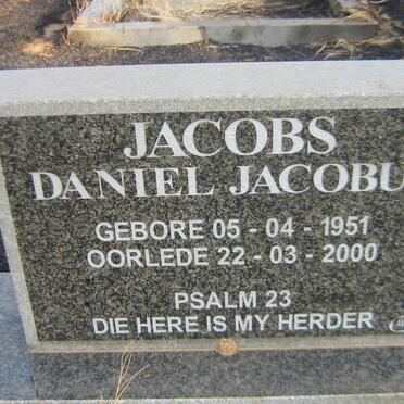 JACOBS Daniel Jacobus 1951-2000