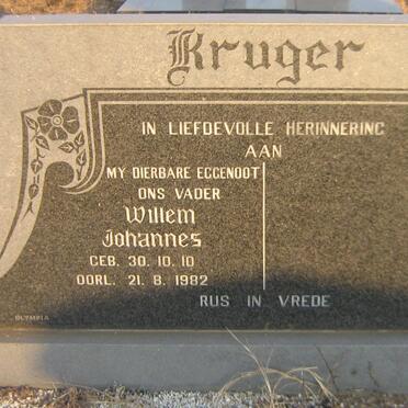 KRUGER Willem Johannes 1910-1982