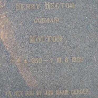 MOUTON Henry Hector 1950-1982