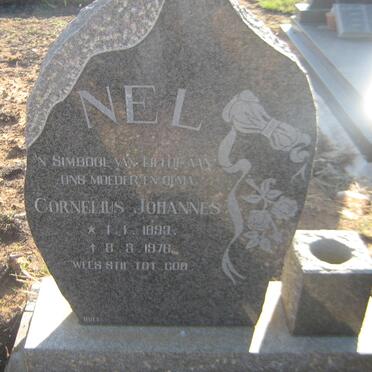 NEL Cornelius Johannes 1893-1976