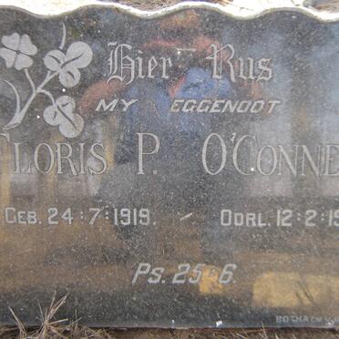 O'CONNELL Floris P. 1919-1957