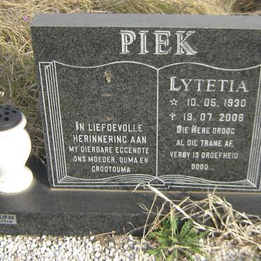 PIEK Lytetia 1930-2006