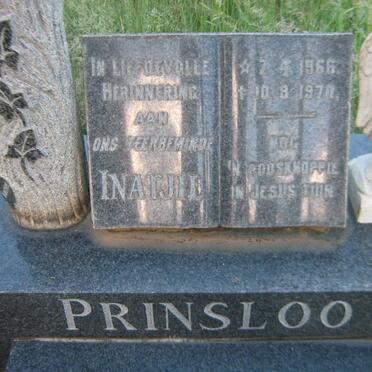 PRINSLOO Inatjie 1966-1970