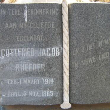 RHEEDER Gottfried Jacob 1918-1965