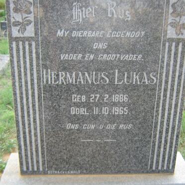 ROOYEN Hermanus Lukas, van 1886-1965