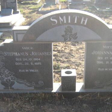 SMITH Stephanus Johannes 1904-1975 &amp; Johanna Maria 1908-1883