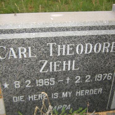 ZIEHL Carl Theodore 1965-1976