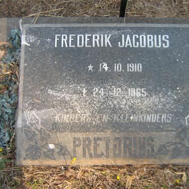 PRETORIUS Frederik Jacobus 1910-1965