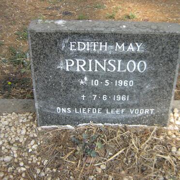 PRINSLOO Edith May 1960-1961