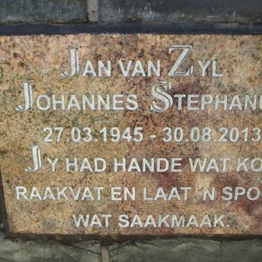 ZYL Johannes Stephanus, van 1945-2013