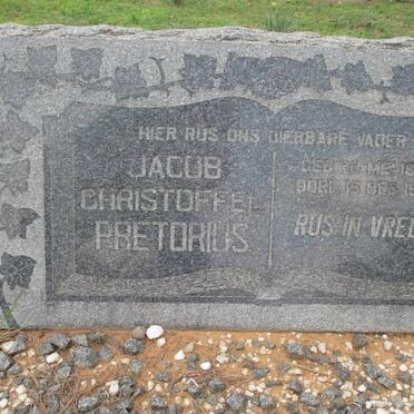 PRETORIUS Jacob Christoffel 1868-1942