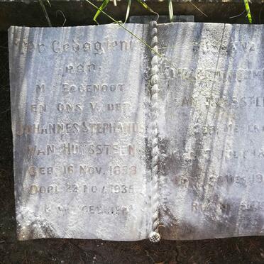 HUYSSTEEN Johannes Stephanus, van 1858-1935 &amp; Susanna Elizabeth Hermina MEYER 1868-1945