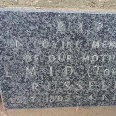 RUSSELL L.M.I.D. 1905-1973