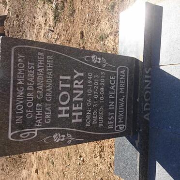 ADONIS Hoti Henry 1940-2013