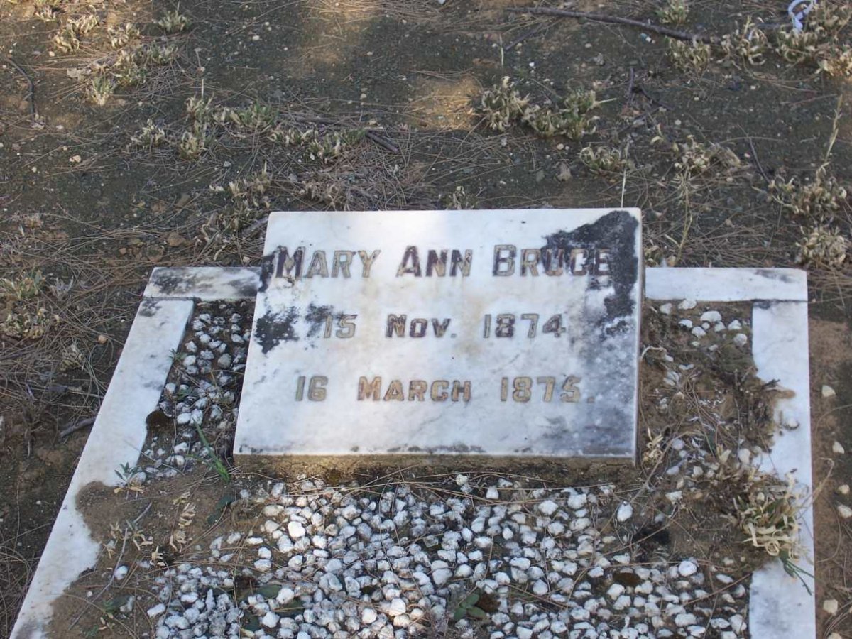 BRUCE Mary Ann 1874-1875