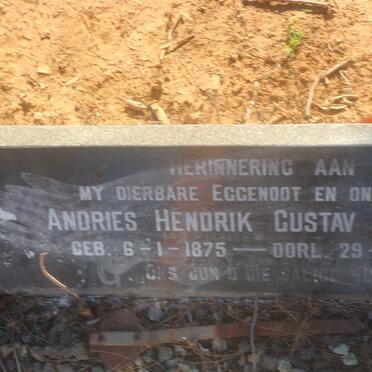 BERNARD Andries Hendrik Gustav 1875-1970 &amp; Johanna Magdalena HATTINGH 1895-1975