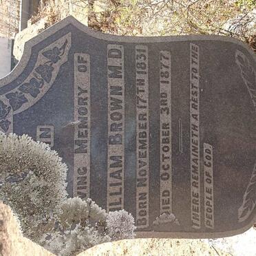 BROWN William 1831-1877