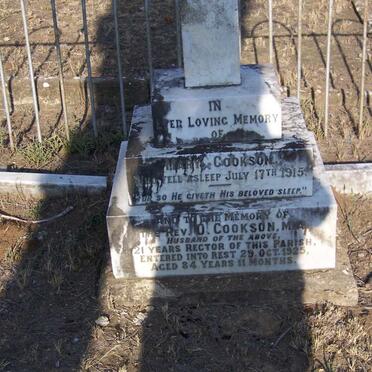 COOKSON  O. -1925  &amp; Mary -1915