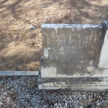 HOPEWELL Norman -1944 &amp; Amy Muriel -1938 :: HOPEWELL Brian Norman 