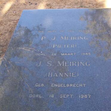 MEIRING P.J. -1985 &amp; J.S. ENGELBRECHT -1987